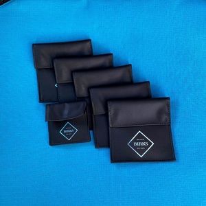 Birks Leatherette Jewellery Pouches